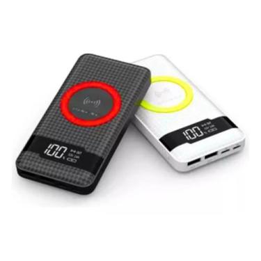 Imagem de Carregador Power Bank Sem Fio  Pn-886 10.000mah Top - Rhos