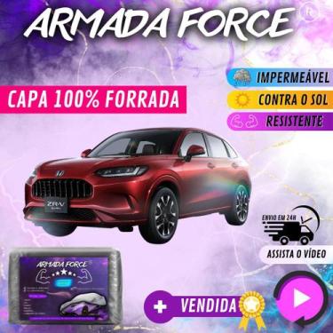 Imagem de Capa Cobrir Carro HONDA ZRV 100% Forrada Armada Force 100% Impermeável