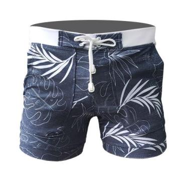 Imagem de Sunga Bermuda Shorts Grigo Collection Hawaii Jeans, 50