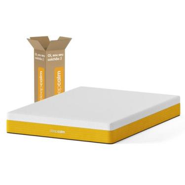 Imagem de Colchão Sleep Calm Original Espuma ou Molas, Casal (138x188), Espuma O