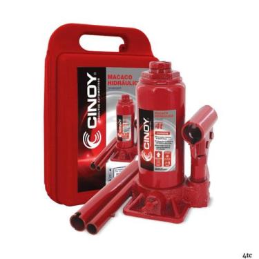 Imagem de Macaco hidraulico garrafa 4t (maleta) - CINOY