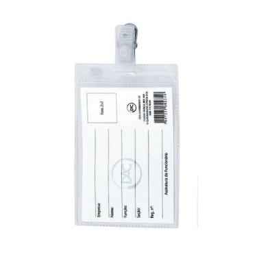 Imagem de Crachá Com Presilha Vertical 7x10 Dac 50 Unidades