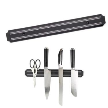 Imagem de Barra Magnética Imã Suporte Para Facas Ferramentas 33 CM - Losanshop