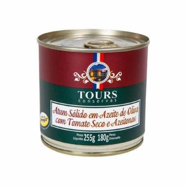 Imagem de Kit 2X: Atum Sólido Em Azeite Com Tomate Seco Tours 255G, Sólido