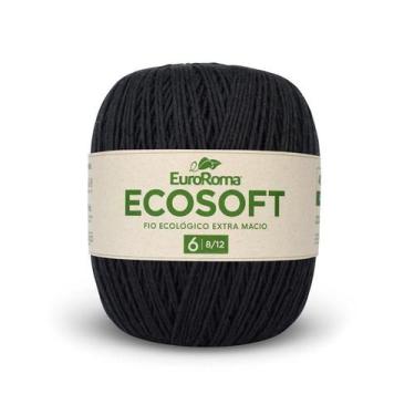 Imagem de Barbante Ecosoft EuroRoma 08/12 422g, 250 Preto