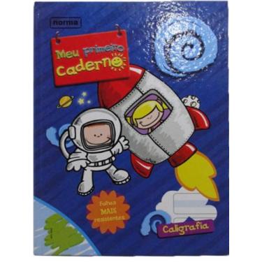 Imagem de Caderno de Caligrafia Meu Primeiro Caderno 40 Folhas Norma (SKU 4206)