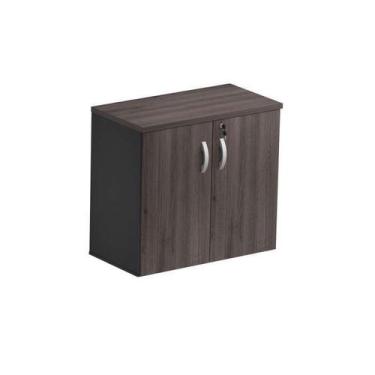 Imagem de Armário Baixo cor London/Preto com 02 Portas 0,750,800,45m Maranello