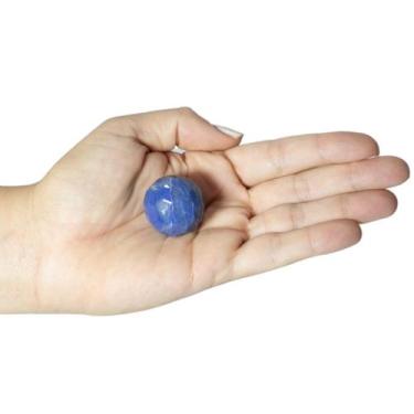 Imagem de BOLA / ESFERA FACETADA QUARTZO AZUL - (2 a 2,99)cm - GOMES CRYSTALS