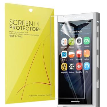 Imagem de Lamshaw Protetor de tela compatível com HiBy Digital M300 Music Player, [pacote com 6] Película transparente TPU de cobertura total compatível com o leitor de música HiBy Digital M300 de 10 cm (pacote