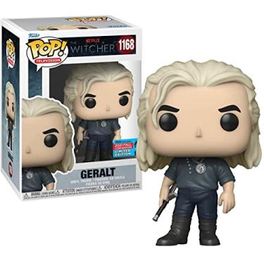 Imagem de FUNKO POP THE WITCHER 1168 2021 NYCC EXCLUSIVO GERALT