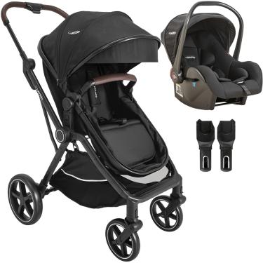 Imagem de Carrinho de Bebe Moises com Bebe Conforto Kiddo Nomad Preto