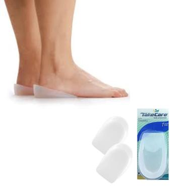 Imagem de Calcanheira de Silicone Para Esporão C/ Aba Baixa P Take Care "01430"