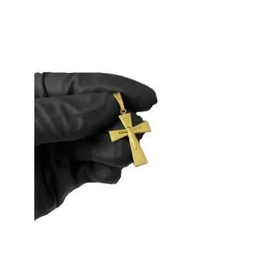 Imagem de Pingente Cruz - Banhado a Ouro 18k - ToJoia18k