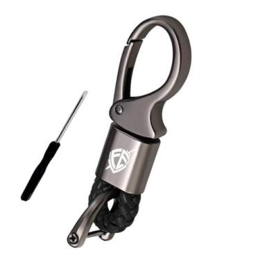 Imagem de Chaveiro Mosquetão Metal Escudo Da Fé Religioso - Luxo C - KEYCHAIN