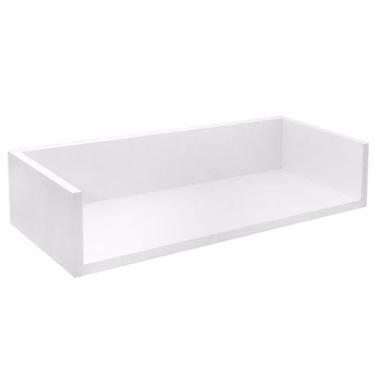 Imagem de Prateleira de Livro Decorativa de Parede em MDF 60cm x 22cm - Genus - 