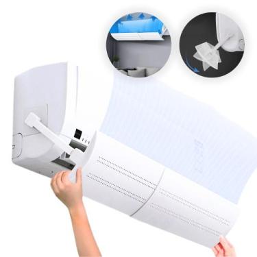 Imagem de Defletor Ajustável Ar Condicionado Barreira Vento Bloqueador - AuShopE