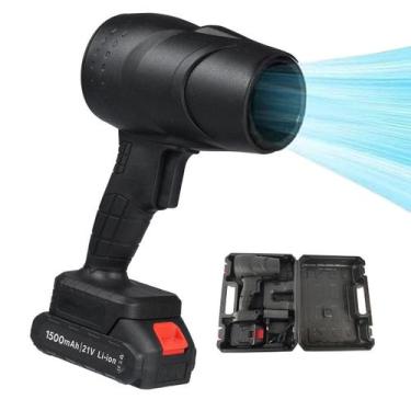 Imagem de Soprador Turbo Fan 130.000 RPM Bateria Recarregavel Potente Maleta Lim