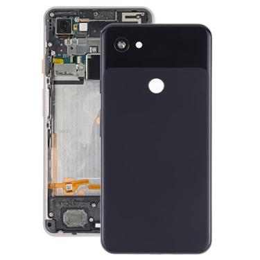 Imagem de Contracapa Tampa traseira da bateria com lente da câmera e teclas laterais para o Google Pixel 3A XL Substituição do telefone
