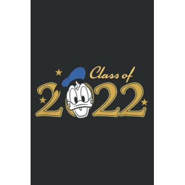 Imagem de Mickey and Friends Donald Graduation Class of 2022: Ruled Notebook/Journal - Lined Journal with Matte Finish Cover, 6" x 9", Perfect for School, Office & Home