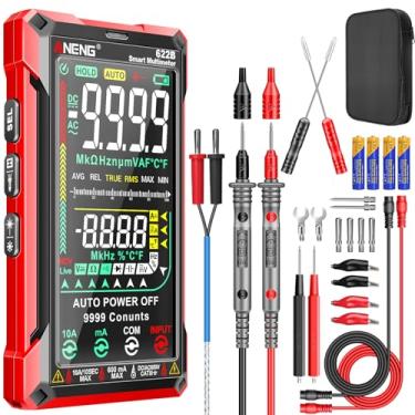 Imagem de ANENG Testador De Multímetro Digital TRMS, 9999 Counts,Auto-Ranging,Recarregável.Mede Corrente DC/AC,NCV,Tensão,Ohm,Amp, Diodos,Resistência,Continuidade, Capacitância,Temperatura.