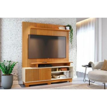 Imagem de Home Theater Ares para TV de até 75 polegadas (COM PÉS) - Cinamomo / O