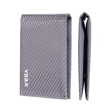 Imagem de Carteira fina de microfibra à prova d 'água dobrável – minimalista com bolso frontal para cartão de crédito, Masranga, One Size