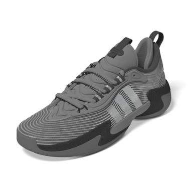 Imagem de adidas Tênis feminino Exhibit Select Mid, Cinza/cinza/prata metálico, 43