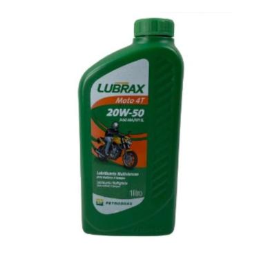 Imagem de Oleo Lubrificante Moto 4T 20W50 Lubrax 1 Litro