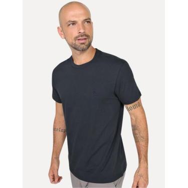 Imagem de Camiseta Reserva Masculina Basic Navy Woodpecker Azul Marinho, XXL/GGG