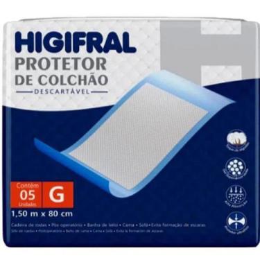 Imagem de Protetor De Colchão Lençol Descartável Geriátrico - Higifral G