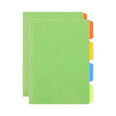 Imagem de Notebook Planner A4/A5/B5 com Folhas Soltas Recarregáveis - 6 Estilos,