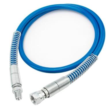 Imagem de Mangueira de pulverizador de tinta sem ar de 1,5 m, mangueiras de pulverizador de tinta de 0,9 cm para pulverizadores de tinta Magnum ou Graco Airless