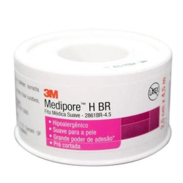 Imagem de Fita 3M Medica Suave Medipore 2,5Cmx4,5M