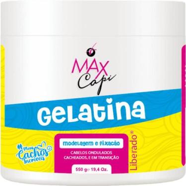 Imagem de Max Capi Gelatina - Modelagem e Fixação 550g