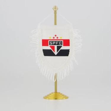 Imagem de Estandarte de Mesa São Paulo F.C. Oficial - BC Sartori, Único, Branco