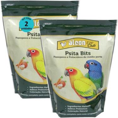 Imagem de Alcon eco club psita bits 450g kit com 2 ração para aves
