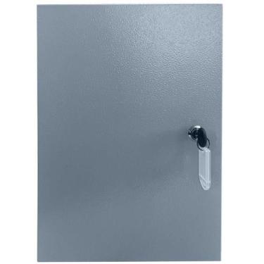 Imagem de Claviculário Armário com 60 Chaves Cinza Resistente - Menno