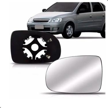 Imagem de Lente Retrovisor Corsa Montana 2003 2004 2005 2006 a 2010 - SP ACESSÓR