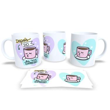 Imagem de Sonhos e Flores Caneca de Porcelana Perfeita para Começar o Dia