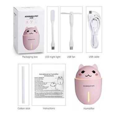 Imagem de Aparelho Umidificador De Ar Portátil 3 Em 1 - Adorable Pet