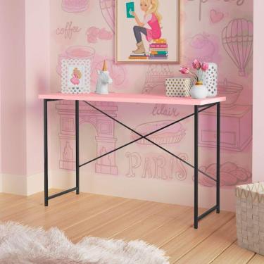 Imagem de Aparador Industrial Infantil Princesa Aço Carbono Klm Preto-rosa