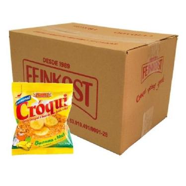 Imagem de Granola Croqui Banana E Mel 30G Caixa 50 Saches - Feinkost