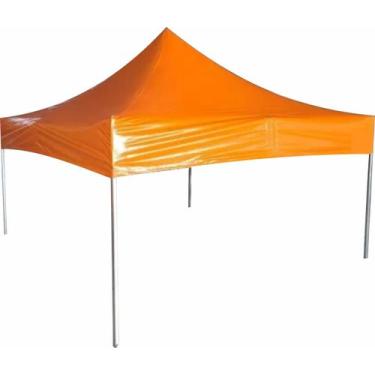 Imagem de Tenda sanfonada 3x3 pvc estrutura metalica - GOIÂNIA TENDAS, Laranja