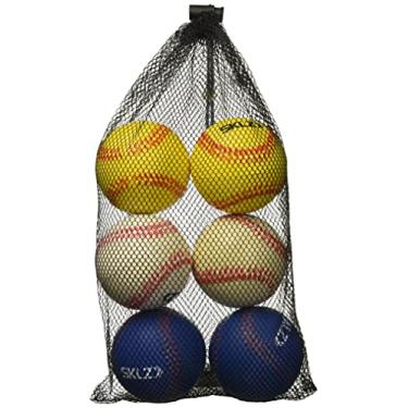 Imagem de SKLZ Bolas de beisebol para treinamento de espuma, pacote com 6