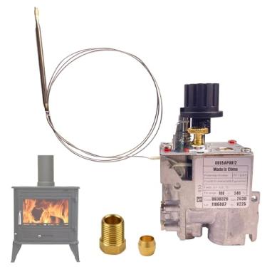 Imagem de Válvula de controle de gás 098237-08 -Fits SIT 630 Eurosit sem ventilação - compatível com 0630545 e outros modelos - Substituição para válvulas de lareira a gás natural/LP