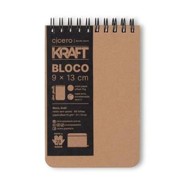 Imagem de Bloco Wire-O Kraft, Cicero, 2520, Bege