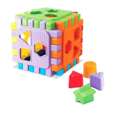 Imagem de Cubo Didático C- Formas - Baby Star - Silmar