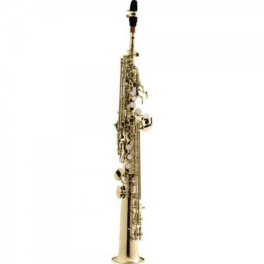 Imagem de Saxofone Harmonics Bb Hst410l Soprano Reto Laqueado. - Elegância Garantida
