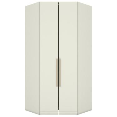Imagem de Canto Closet Modulado 2 Portas 241x110 Cm Seletto Areia Henn Areia