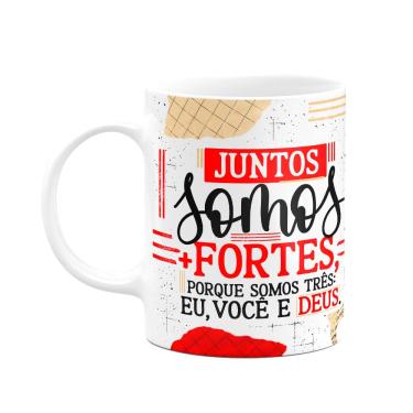Imagem de Caneca Namorados Laços - Juntos somos mais fortes